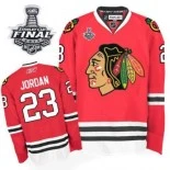 Michael Jordan Premier Red With 2013 Stanley Cup Finals Patch Jersey Size S|M|L|XL|XXL|XXXL|XXXXL