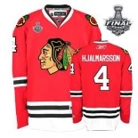Niklas Hjalmarsson Premier Red Home With 2013 Stanley Cup Finals Patch Jersey Size S|M|L|XL|XXL|XXXL|XXXXL