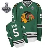 Brent Sopel Premier Green With 2013 Stanley Cup Finals Patch Jersey Size S|M|L|XL|XXL|XXXL|XXXXL