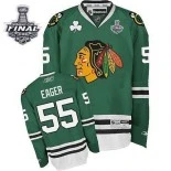 Ben Eager Premier Green With 2013 Stanley Cup Finals Patch Jersey Size S|M|L|XL|XXL|XXXL|XXXXL
