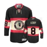 Nick Leddy Black New Third Premier Jersey Size S|M|L|XL|XXL|XXXL|XXXXL