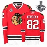 Tomas Kopecky Premier Red Home With 2013 Stanley Cup Finals Patch Jersey Size S|M|L|XL|XXL|XXXL|XXXXL