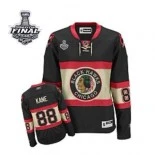 Patrick Kane Black Womens New Third Premier With 2013 Stanley Cup Finals Patch Jersey Size S|M|L|XL|XXL
