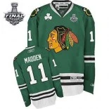 John Madden Authentic Green With 2013 Stanley Cup Finals Patch Jersey Size S|M|L|XL|XXL|XXXL|XXXXL