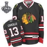 Dan Carcillo Black Authentic With 2013 Stanley Cup Finals Patch Jersey Size S|M|L|XL|XXL|XXXL|XXXXL