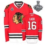 Andrew Ladd Authentic Red Home With 2013 Stanley Cup Finals Patch Jersey Size S|M|L|XL|XXL|XXXL|XXXXL