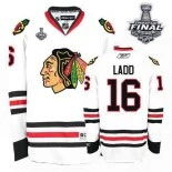 Andrew Ladd Authentic White With 2013 Stanley Cup Finals Patch Jersey Size S|M|L|XL|XXL|XXXL|XXXXL