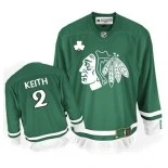 Duncan Keith Authentic Green St Pattys Day Jersey Size S|M|L|XL|XXL|XXXL|XXXXL