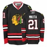 Stan Mikita Authentic Black Jersey Size S|M|L|XL|XXL|XXXL|XXXXL