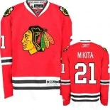 Stan Mikita Authentic Red Home Jersey Size S|M|L|XL|XXL|XXXL|XXXXL