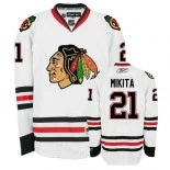 Stan Mikita Authentic White Jersey Size S|M|L|XL|XXL|XXXL|XXXXL