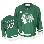 Jeremy Morin Authentic Green St Pattys Day Jersey Size S|M|L|XL|XXL|XXXL|XXXXL