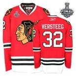 Kris Versteeg Authentic Red With 2013 Stanley Cup Finals Patch Jersey Size S|M|L|XL|XXL|XXXL|XXXXL