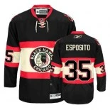 Tony Esposito Authentic Black New Third Jersey Size S|M|L|XL|XXL|XXXL|XXXXL