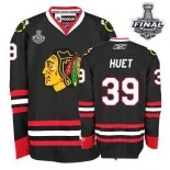 Cristobal Huet Authentic Black With 2013 Stanley Cup Finals Patch Jersey Size S|M|L|XL|XXL|XXXL|XXXXL