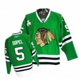 Brent Sopel Authentic Green Jersey Size S|M|L|XL|XXL|XXXL|XXXXL