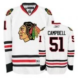 Brian Campbell Authentic White Jersey Size S|M|L|XL|XXL|XXXL|XXXXL