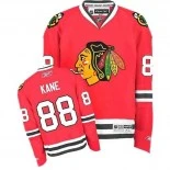 EDGE Chicago Blackhawks #88 Patrick Kane Red Home Authentic Jersey Size M L XL XXXXL
