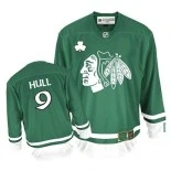 Bobby Hull Authentic Green St Pattys Day Jersey Size S|M|L|XL|XXL|XXXL|XXXXL