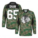Chicago Blackhawks EDGE #65 Youth Andrew Shaw Authentic Camo Veteran's Day Practice Jersey Cheap For Sale Small/Medium|Large/Extra Large