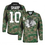 Chicago Blackhawks #10 Patrick Sharp Premier Camo Veteran's Day Practice Jersey Cheap For Sale 48/M|50/L|52/XL|54/XXL|56/XXXL