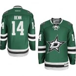 Dallas Stars #14 Jamie Benn Authentic Home Green Jersey - Blackhawks Player Jersey