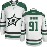 Dallas Stars #91 Tyler Seguin Premier Away White Jersey - Blackhawks Player Jersey