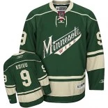 Minnesota Wild #9 Mikko Koivu Premier Third Green Jersey - Blackhawks Player Jersey