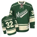 Minnesota Wild #32 Niklas Backstrom Premier Third Green Jersey - Blackhawks Player Jersey