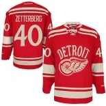 Detroit Red Wings #40 Henrik Zetterberg Premier 2014 Winter Classic Red Jersey - Blackhawks Player Jersey