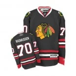 Women's Chicago Blackhawks No.70 Dennis Rasmussen Authentic Black Jersey Sale Size S/M/L/XL/XXL