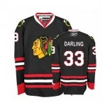Womens Chicago Blackhawks #33 Scott Darling Authentic Black Jersey Sale Size S|M|L|XL|XXL