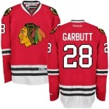 Youth Chicago Blackhawks No.28 Ryan Garbutt Authentic Red Home Jersey Sale Size Small/Medium/Large/Extra Large