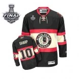 Youth Patrick Sharp Premier Black New Third With 2013 Stanley Cup Finals Patch Jersey Size S|M|L|XL