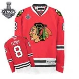 Youth Nick Leddy Red Premier With 2013 Stanley Cup Finals Patch Jersey Size S|M|L|XL
