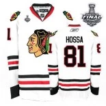 Youth Marian Hossa Premier Red Home With 2013 Stanley Cup Finals Patch Jersey Size S|M|L|XL