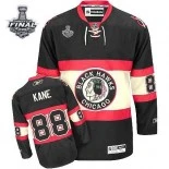 Youth Patrick Kane Premier Black New Third With 2013 Stanley Cup Finals Patch Jersey Size S|M|L|XL