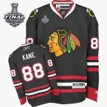 Youth Patrick Kane Premier Black With 2013 Stanley Cup Finals Patch Jersey Size S|M|L|XL