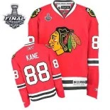 Youth Patrick Kane Premier Red Home With 2013 Stanley Cup Finals Patch Jersey Size S|M|L|XL