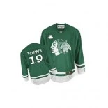 Youth Jonathan Toews Authentic Green St Pattys Day Jersey Size S|M|L|XL