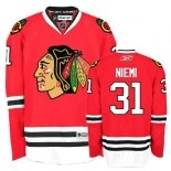 Youth Antti Niemi Authentic Red Home Jersey Size S|M|L|XL