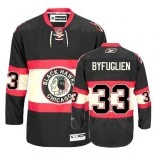 Youth Dustin Byfuglien Authentic Black New Third Jersey Size S|M|L|XL