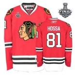 Youth Marian Hossa Authentic Black With 2013 Stanley Cup Finals Patch Jersey Size S|M|L|XL