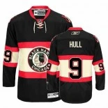 Youth Bobby Hull Authentic Black New Third Jersey Size S|M|L|XL