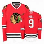 Youth Bobby Hull Authentic Red Home Jersey Size S|M|L|XL