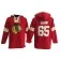 Men's Old Time Hockey Chicago Blackhawks #65 Andrew Shaw Red Authentic Pullover Hoodie Jersey Size 48/M|50/L|52/XL|54/XXL|56/XXXL