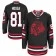 Chicago Blackhawks Marian Hossa Authentic Black Jersey #81 Red Skull 2014 Stadium Series Size 48/M|50/L|52/XL|54/XXL|56/XXXL