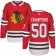 Corey Crawford Chicago Blackhawks #50 Red Home Adidas Authentic Jersey