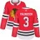 Women's Keith Magnuson Chicago Blackhawks #3 Red Home Adidas Premier Jersey